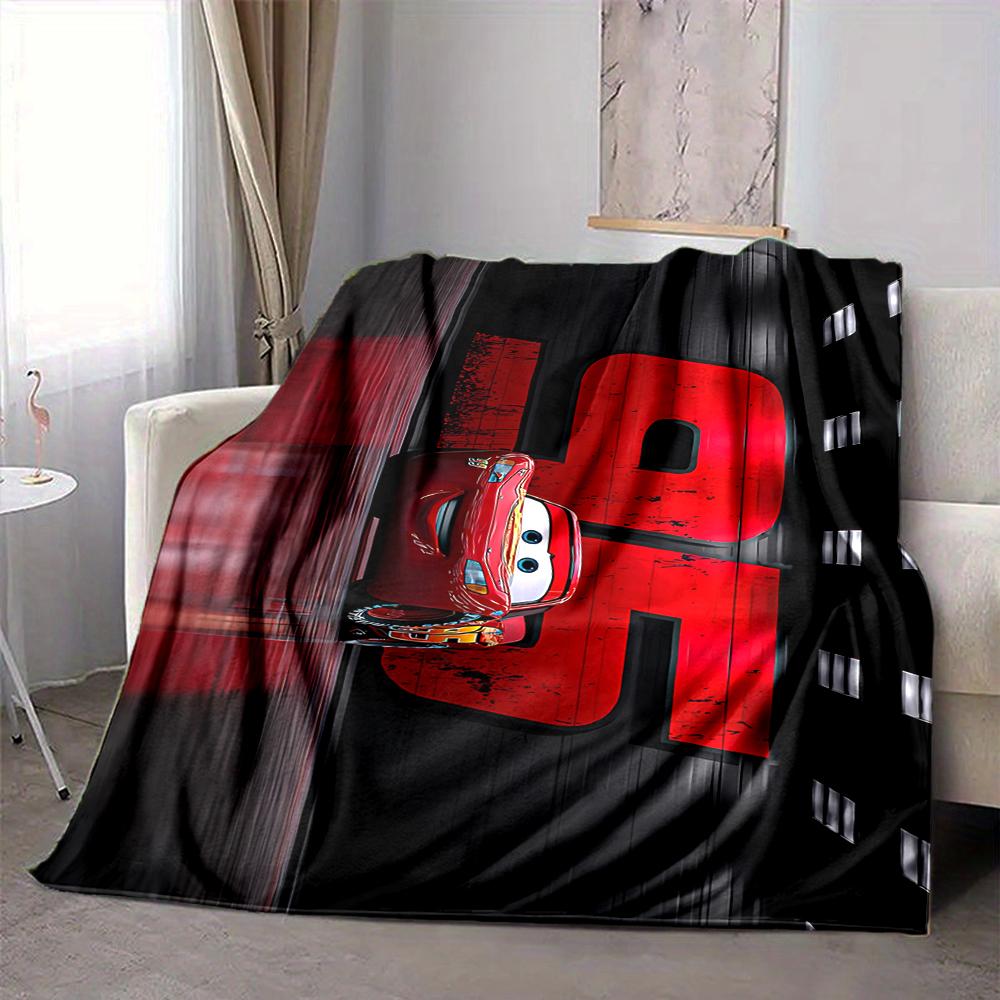 1Pc Through Night Flannel Blanket, Soft And Comfortable, Casual Warm, Camping Travel, Christmas, Halloween Xmas Gift S1850