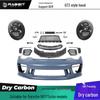 Porsche 997 GT3 Style Injection Molded Front Bumper with LED Headlights Conversion Kit