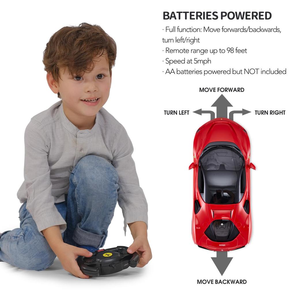 Scale Raster Ferrari SF 90 Stradale Radio Control Ferrari SF 90 Model Car for 1/14 Car, Boys, 2.4G