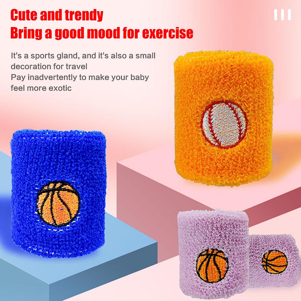 16 Packs Outdoor Sports Wristbands Multi-purpose Wristbands for Children Breathable Wristbands for Football Basketball Running