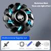 Edc Fidget Toy Luminous All-Metal Fidget Spinner - Mini Smart Gyro Set for Stress Relief & Focus - Adult & Kids Gift