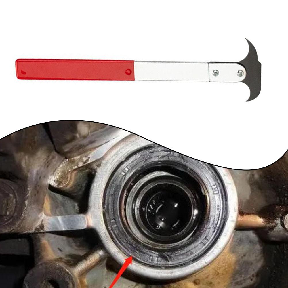Double Head Oil Seal Puller Car Repair Tool Oil Seal Wrench Extractor Auto Maintenance Screwdriver Wrench