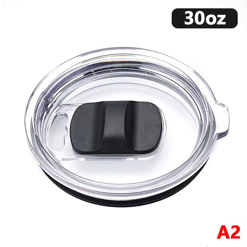 Kaffekrus Lokk Vannkopplokk For Rambler 20oz 30oz Termos Tumbler Deksel Termosflaske Lokk Runde Plastkopplokk