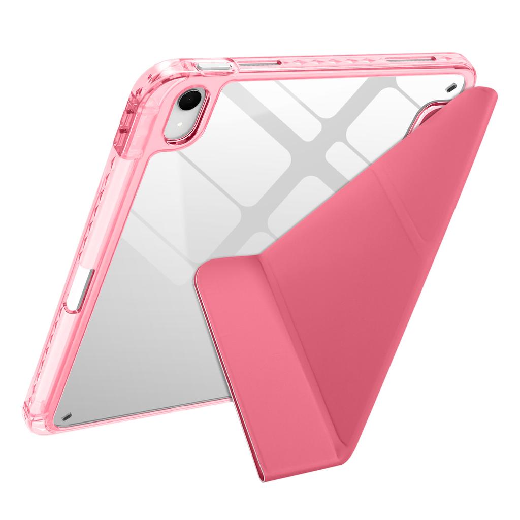 Per iPad A16 11 10 12ª Generazione iPad Pro Air 8 7 6 5 4 3 11 13 12.9 " M5 M4 M3 M2 Custodia Pieghevole in PU Acrilico con Portapenne