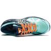 361 Mesh Cushioning Slip Resistant Coverage Moisture Wicking Low Top Running Shoes Women's Blue Green 201620121-3