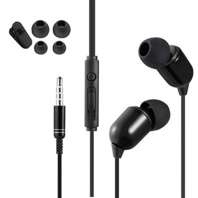 3-Meter 3.5mm Plug Earphone Broadcast Live In-Ear Wired Headset With/without Mic