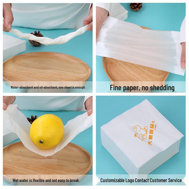 Экономичные бумажные салфетки оптом для ресторанов и кейтеринга 1/8 Fold Napkins [1450 sheets/box]