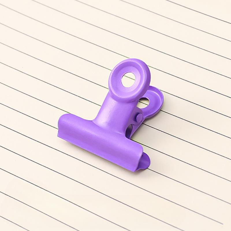 

1/5/10 шт. Кухонное хранение Еда Закуски Запечатывание Зажим для пакета Запечатыватель Инструмент 1PC фиолетовый