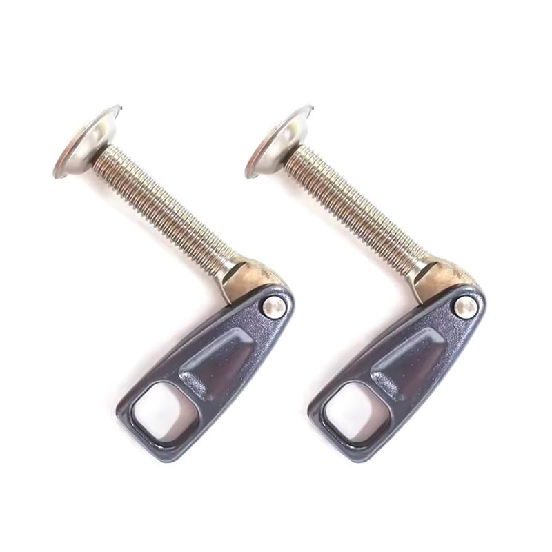 2 Sets Boat Transom Clamp Assy 663-43118-01-8D For 40HP E40G Outboard Motor 6F5-43116-00, 6F5-43114-00