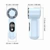 USB Charging Port Portable High-Speed Turbo Fan for 5V/1A 400mAh Daily Use