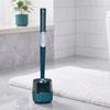 42*10cm Wall-mounted Liquid Adding Silicone Toilet Brush  Household Toilet Daily Stain Cleaning