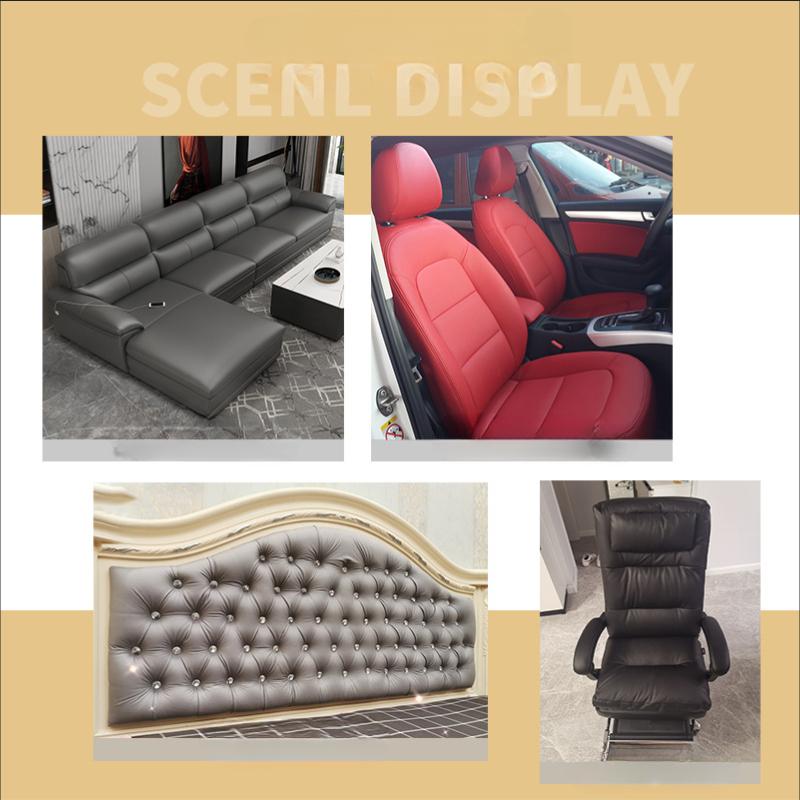 Self-adhesive PU Leather Sofa Furniture DIY Repair Patch Car Interior Motorcycle Sticker Leather Patch Fabric