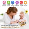 Montessori Toddler Switch Busy Board - Wooden LED Light Up Busy Boards Activities Sensory Educational Learning Travel Toys