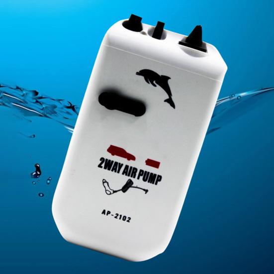 Portable Oxygen Pump Low Noise Waterproof Easy to Use Fish Tank Aquarium Spare Oxygen Pump Fishing Accessories
