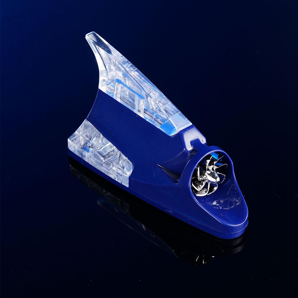 Car Wind Shark Fin Antenna LED Warning Flash Upgrade Car Radio Signal Enhancement Roof Antenna Accessories