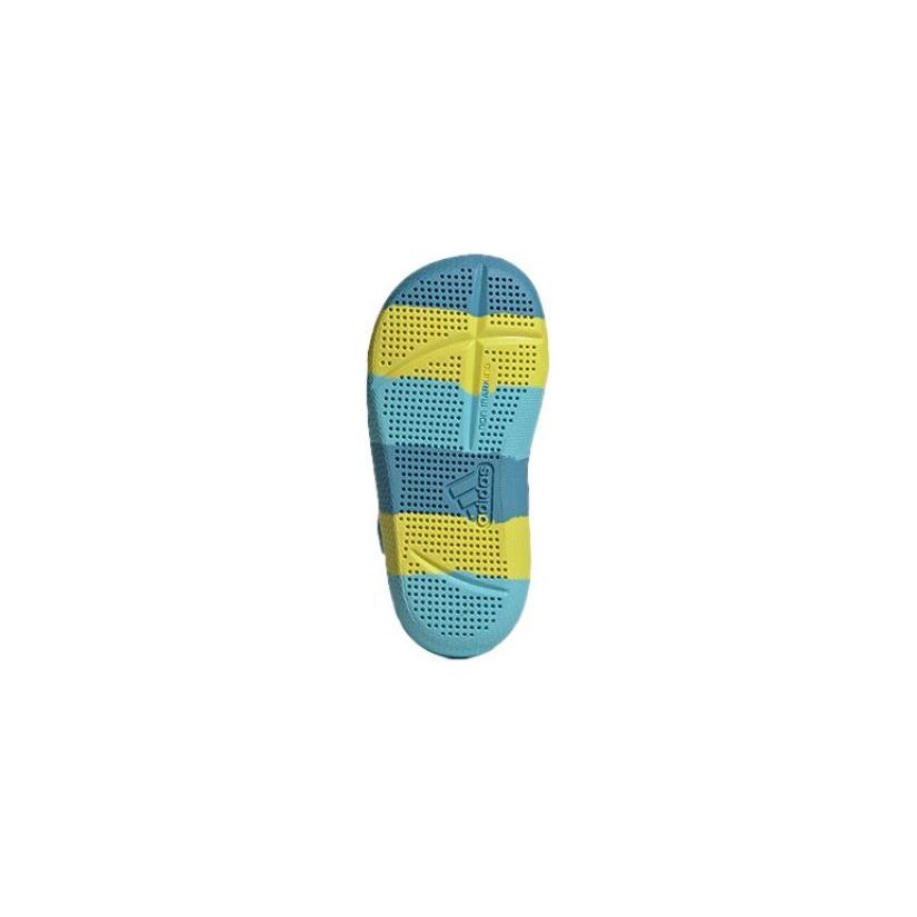 adidas Ct I Trendy Sports Sandals Baby Footwear Blue Yellow GX5113