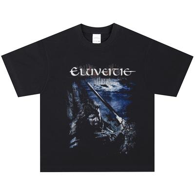 Koszulka Eluveitie, Miękki Materiał, Swobodna, Codzienna