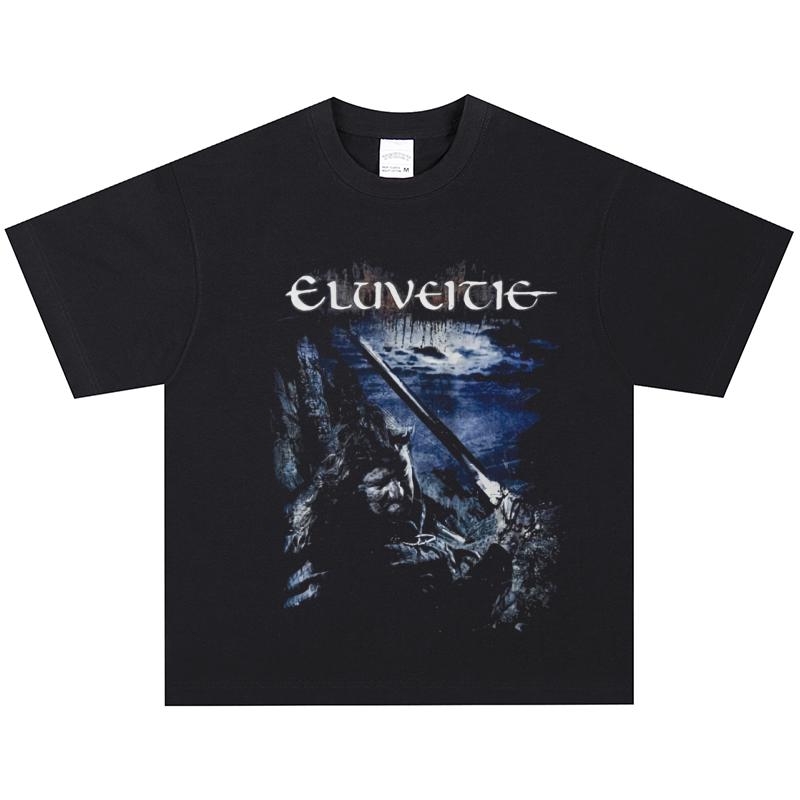 Eluveitie T-Shirt, Soft Fabric Casual Daily Wear M