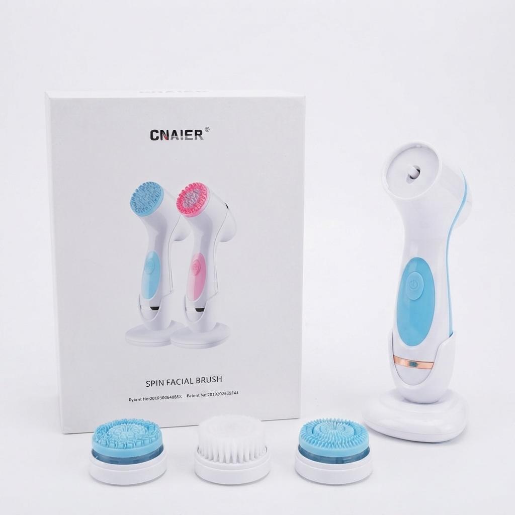 Brosse faciale rotative CNAIER avec rotation bidirectionnelle pour un nettoyage en profondeur