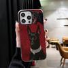 Doberman Dog Cool Soft Phone Case for iPhone 15 16 17 Pro Max 17Air 16E 14 Plus 13 12 Mini Shockproof Cover Back Shell