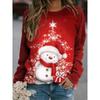 3D Printed Long Sleeve Round Collar Hoodie3d Print Long Sleeve Crew Neck Sweater