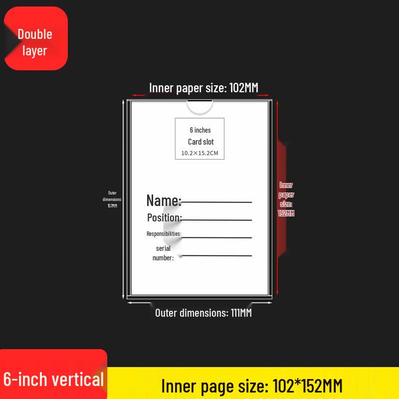 Akrylowa dwuwarstwowa przegródka na karty formatu A4 i przezroczysta szklana tablica ekspozycyjna formatu A3