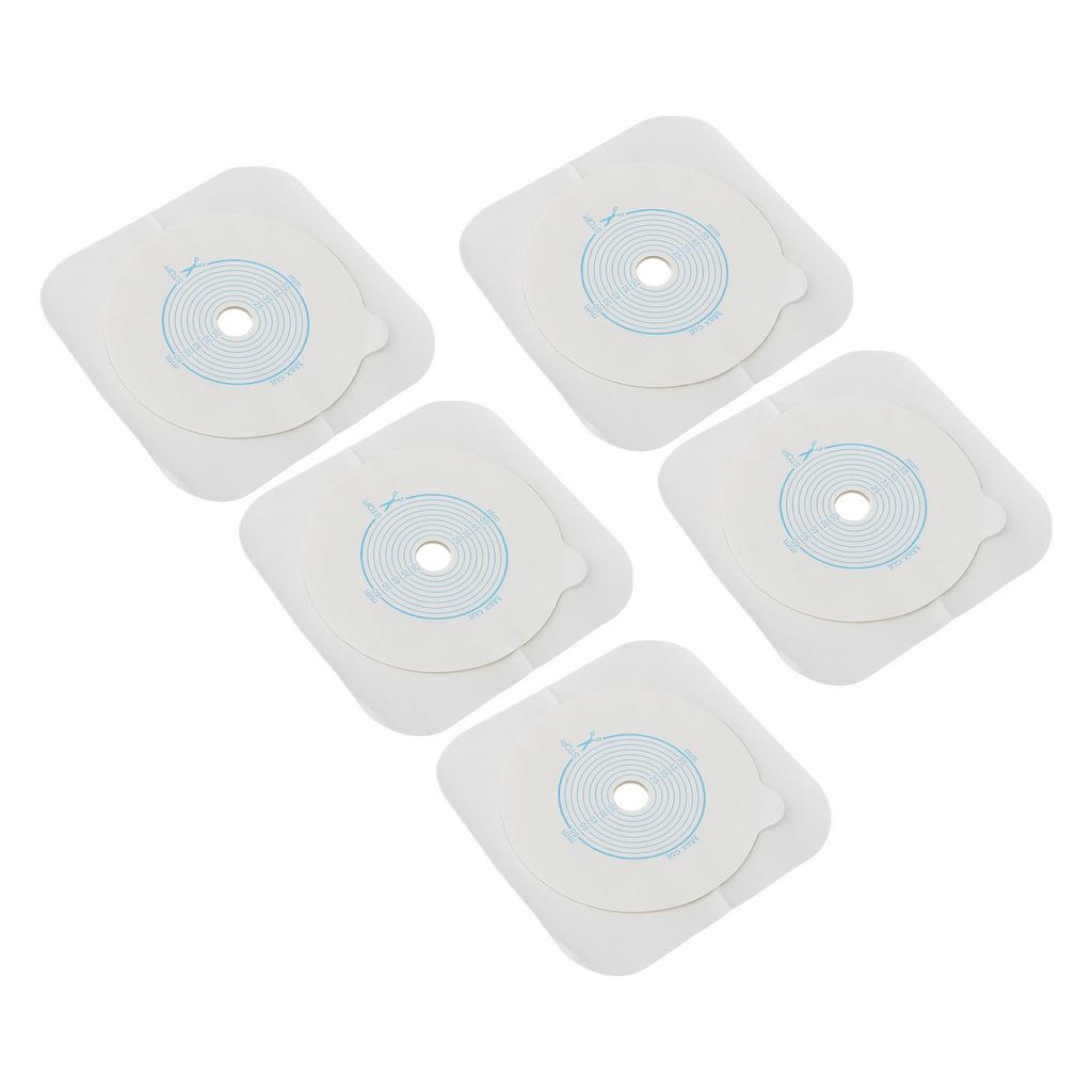 5pcs Ostomy Barrier Rings Disposable Leakage Proof Colostomy Chassis Ostomy Supplies Barrier Ring