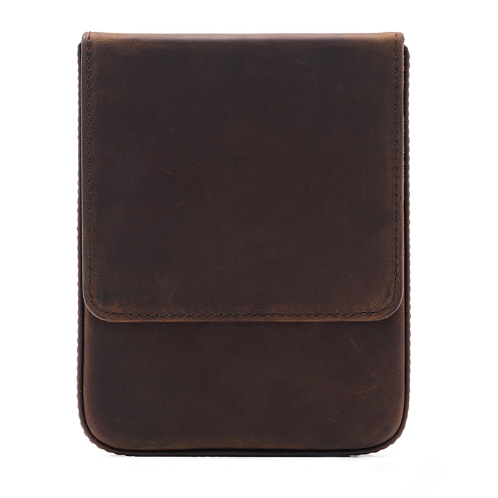 

Чехол для перьевой ручки Мужской Женский Держатель Чехол Ретро Коробка Мальчики Девочки Школа One Size кофейный