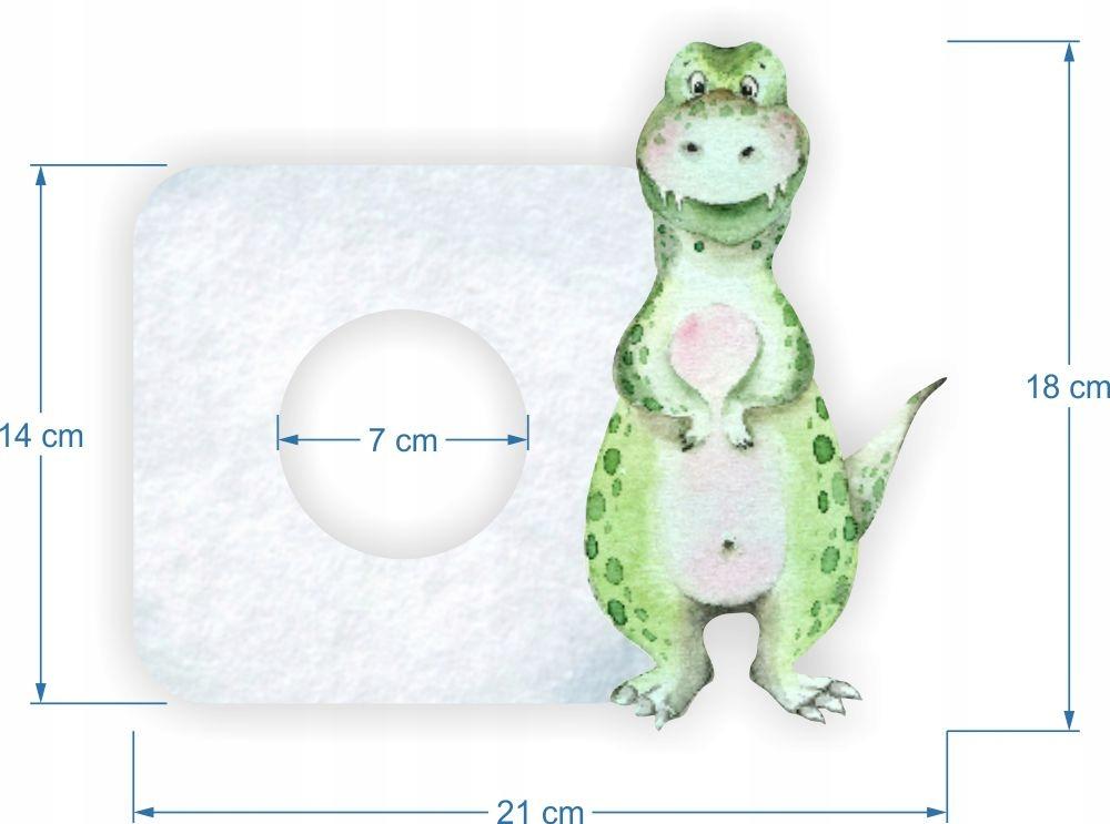 Protective Sticker for a Switch in a Child' Room - Dinosaur