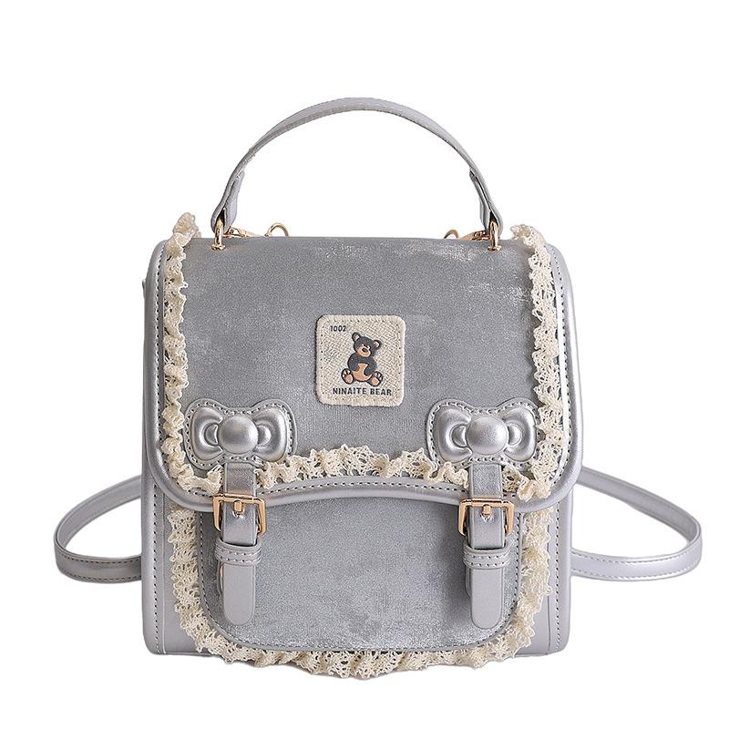 Schoolbag Exquisite Super Fire Niche Backpack Women's 1011 Summer New Mini Versatile Commuter Backpack Small Schoolbag Pain Bag