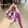Yoga Mat Pendant Keychain: Fitness Charm for Men & Women