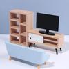 1:12 Scale Sofa Bed Wardrobe TV Cabinet Micro Scene Model Dollhouse Miniature Furniture Playing House Landscape Dolls Accessory