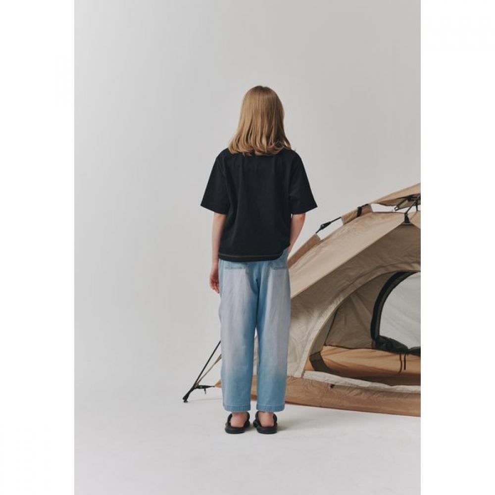 Bluetail Sky Blue Baggy Denim Pants Azb3pt02sb