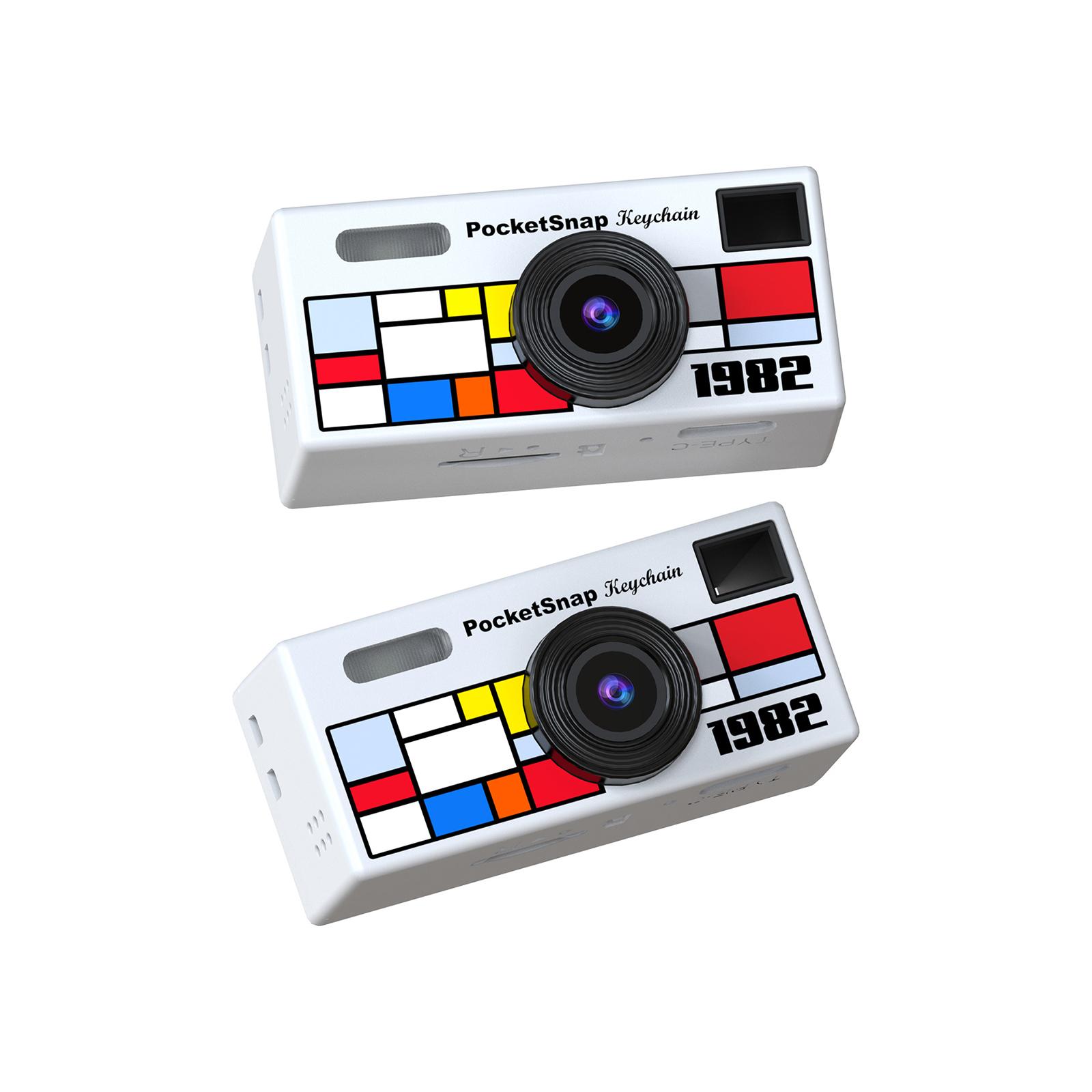 

1080P Small Camcorder Video Recorder Support Memory Card (Not Included) Tiny Digital Photo Camera for Kids Students Gifts белый
