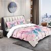 Bedding Three-Piece Wing 3D Printing Pillowcase Quilt Cover Creative Home Textile Spot