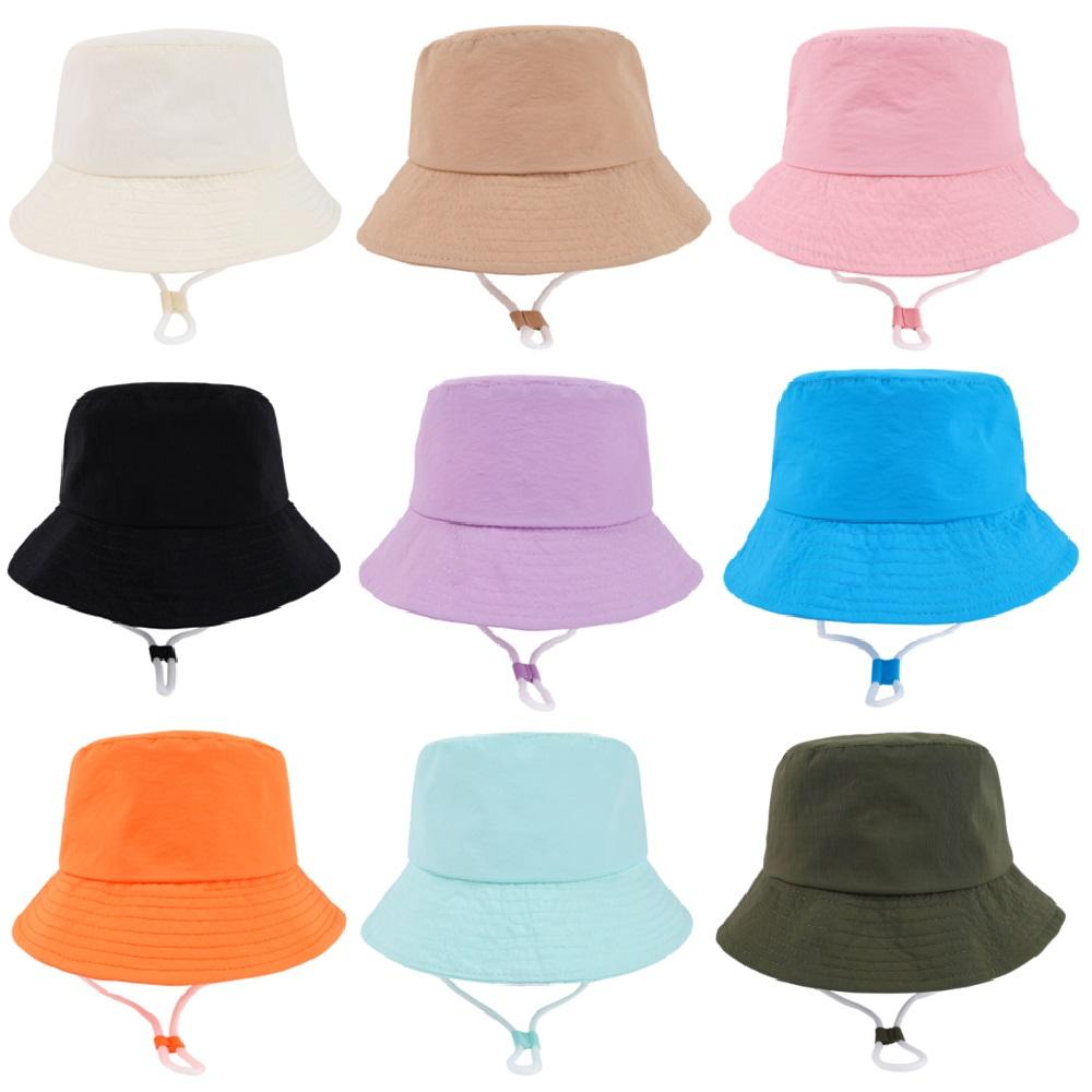 New Panama Summer Baby Sun Hat Quick Dry Outdoor Activities Cap for 2-5Y Boys and Girls Beach UV Protection Hat Kids Bucket Hat