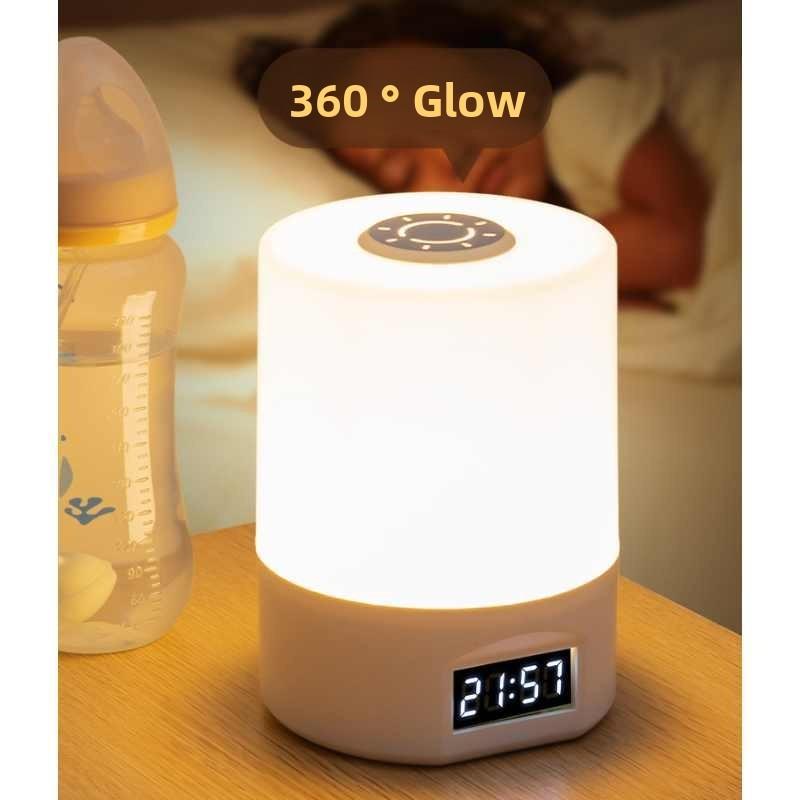 Sleep Night Light Led Table Lamp Usb Energy Saving Clock Lamps Protecting Eye