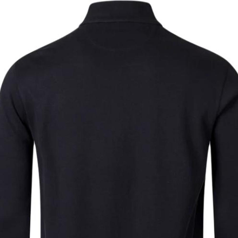 Polo Ralph Lauren Solid Color Long Sleeve Polo Shirt Men Tops Black 710812963037