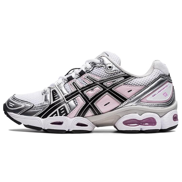 

Новые женские кроссовки Asics Gel Nimbus 9 Белые Черные Светло-розовые 1202A278-103 35.5