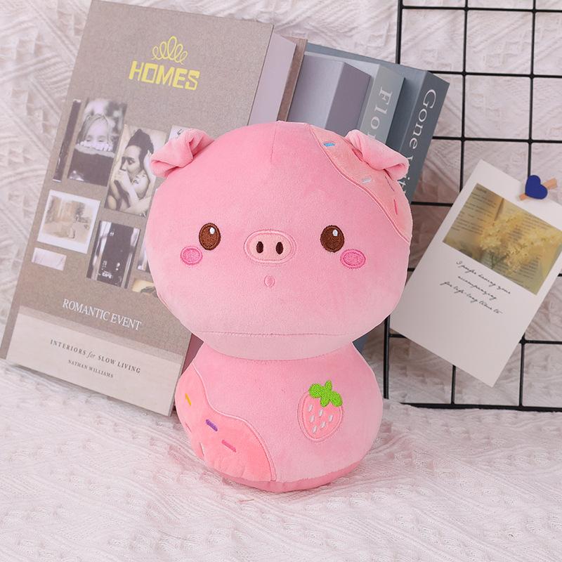 Non-Toxic Mushroom Animal Plush Doll Cute Rabbit Cat Panda Pig Home Decoration Plush Toys Children'S Birthday Gift Home Stuffed Animal Toy
