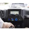 1PC Yacht Bus RV 4-in-1 Combination Panel with Cigarette Lighter Digital Voltmeter Intelligent Fast Charge QC3.0 + PD