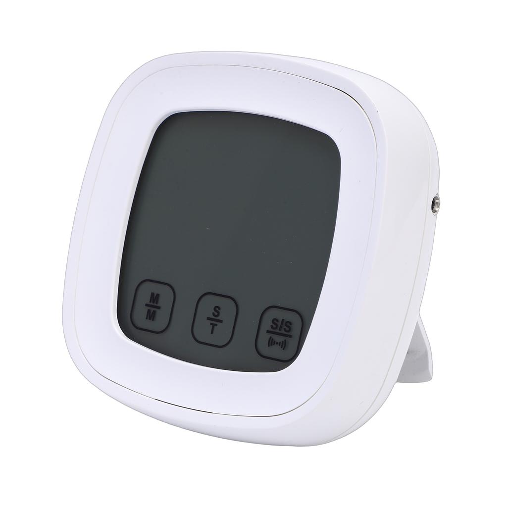 Digital Food Thermometer, BBQ Grill Mt Thermometer with Timer, 9 Preset Modes, 5 Doneness Levels, Temperature Alarm, Backlight, Magnetic Base