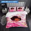 Black Princess Magic Celebration 3pcs K-pop music group Bedding set,Ideal for Bedroom, Dormitory,Including Duvet Cover And 2pcs Pillowcases,Fan gifts