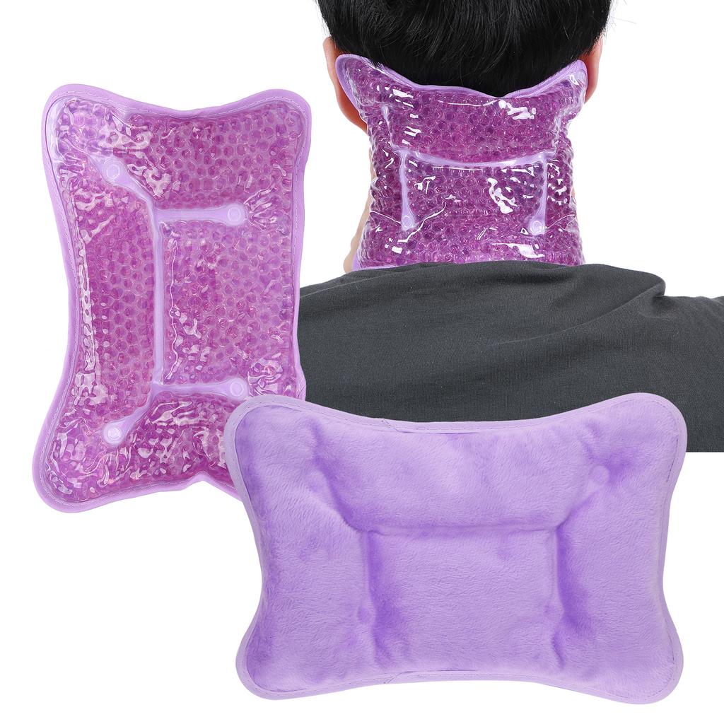 Hot Cold Compress Pack Shoulder Neck Pain Fatigue Relief Soft Gel Body Ice Pack Pillow