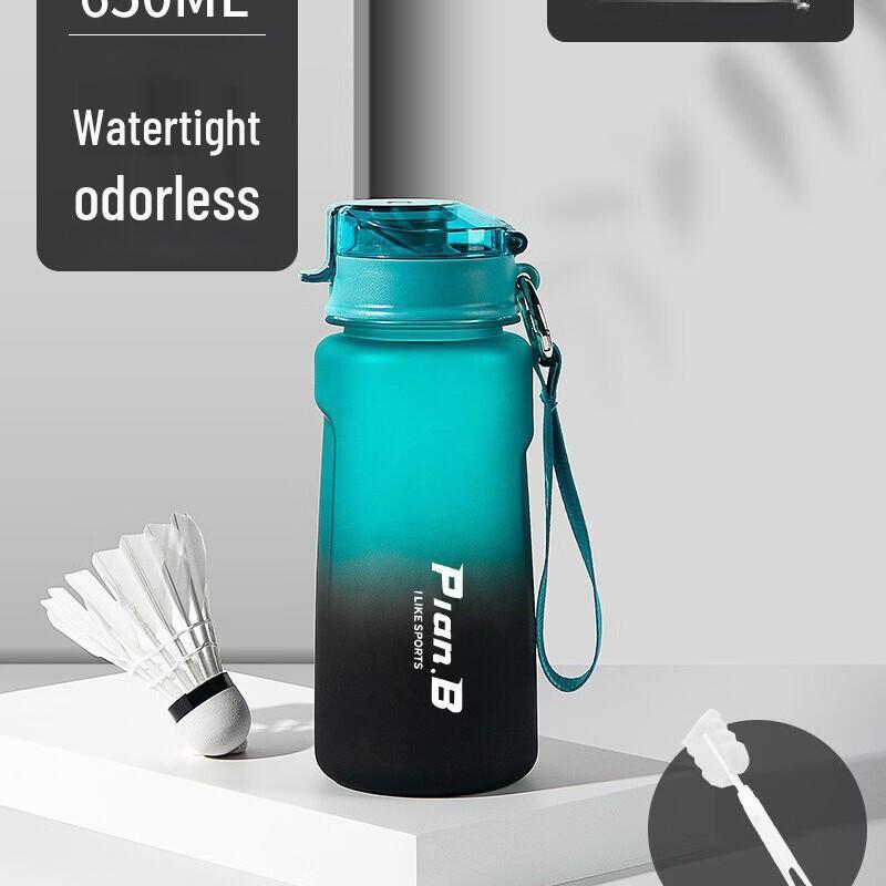 Shangqi Glass-Lined Sports Water Bottle 650ml