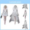 Elegant dameskostuum in de vorm van een duivel-zombie, perfect voor cosplay, podiumoptredens en Halloween-evenementen.