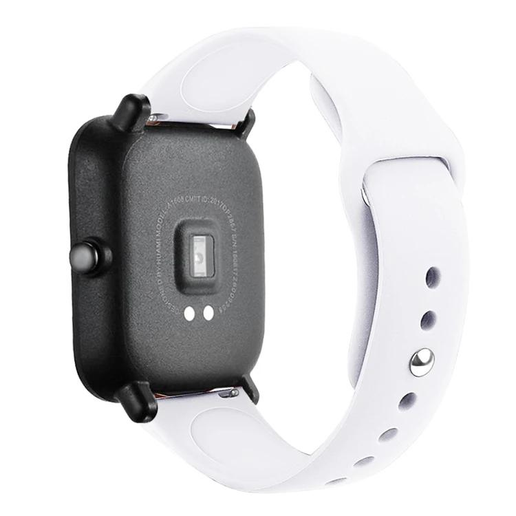Sportarmband Für Amazfit GTS-GTR-4-3-2-2e-Mini-Pro-stratos 2 3 Silikonarmband für Amazfit bip-U-S-3-pro 20mm 22mm Uhrenarmband