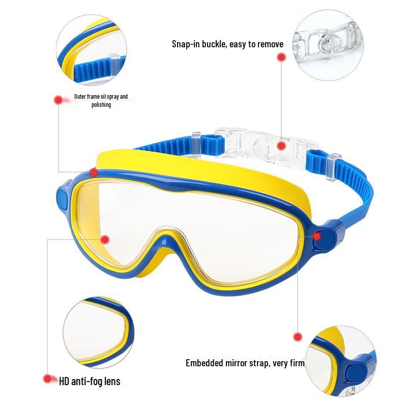 OLOEY Kids Myopia Swimming Goggles