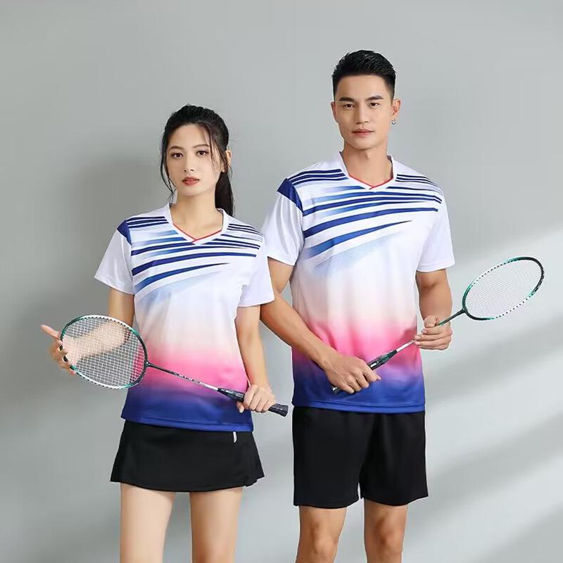 Quick-Dry Sports Jersey Set for Men & Women - Ping Pong, Badminton, Volleyball, Tennis