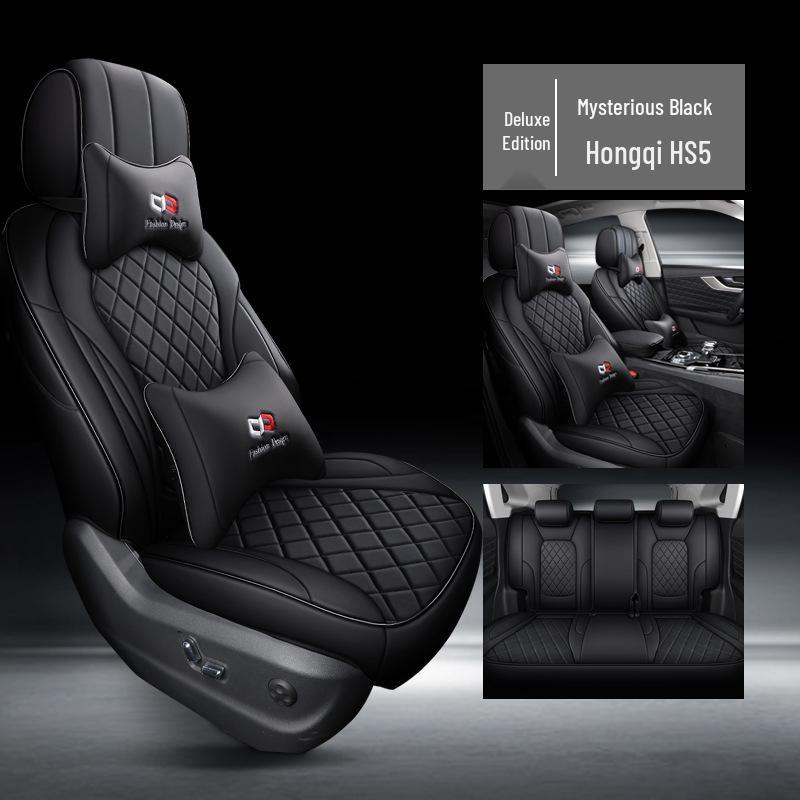 Custom Sports Leather Seat Cover for Hongqi HS5 - All-Season Full Wrap Cushion